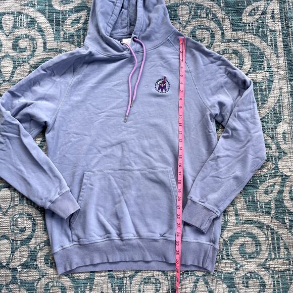 Barstool Sports "The Stoolie" Purple Tie-Dye Hoodie Men's Sweatshirt - Size M - Picture 6 of 7